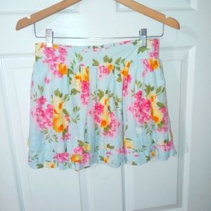 Abercrombie and Fitch floral skirt. Size medium.